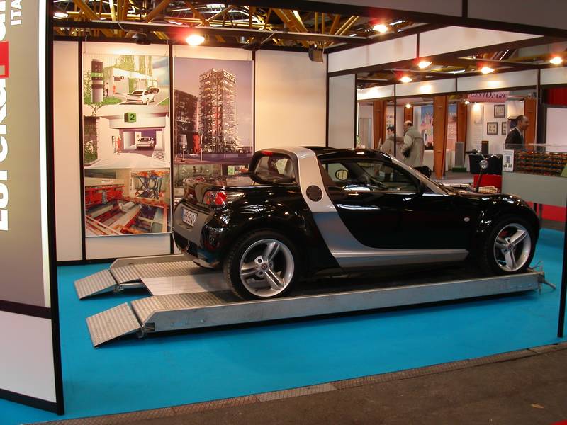 Piattaforma traslante per recupero posto auto